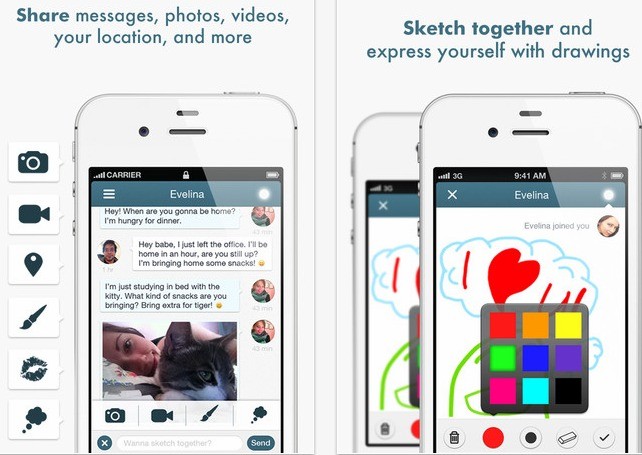 Pair: l'applicazione per iPhone ideale per le relazioni a distanza 
