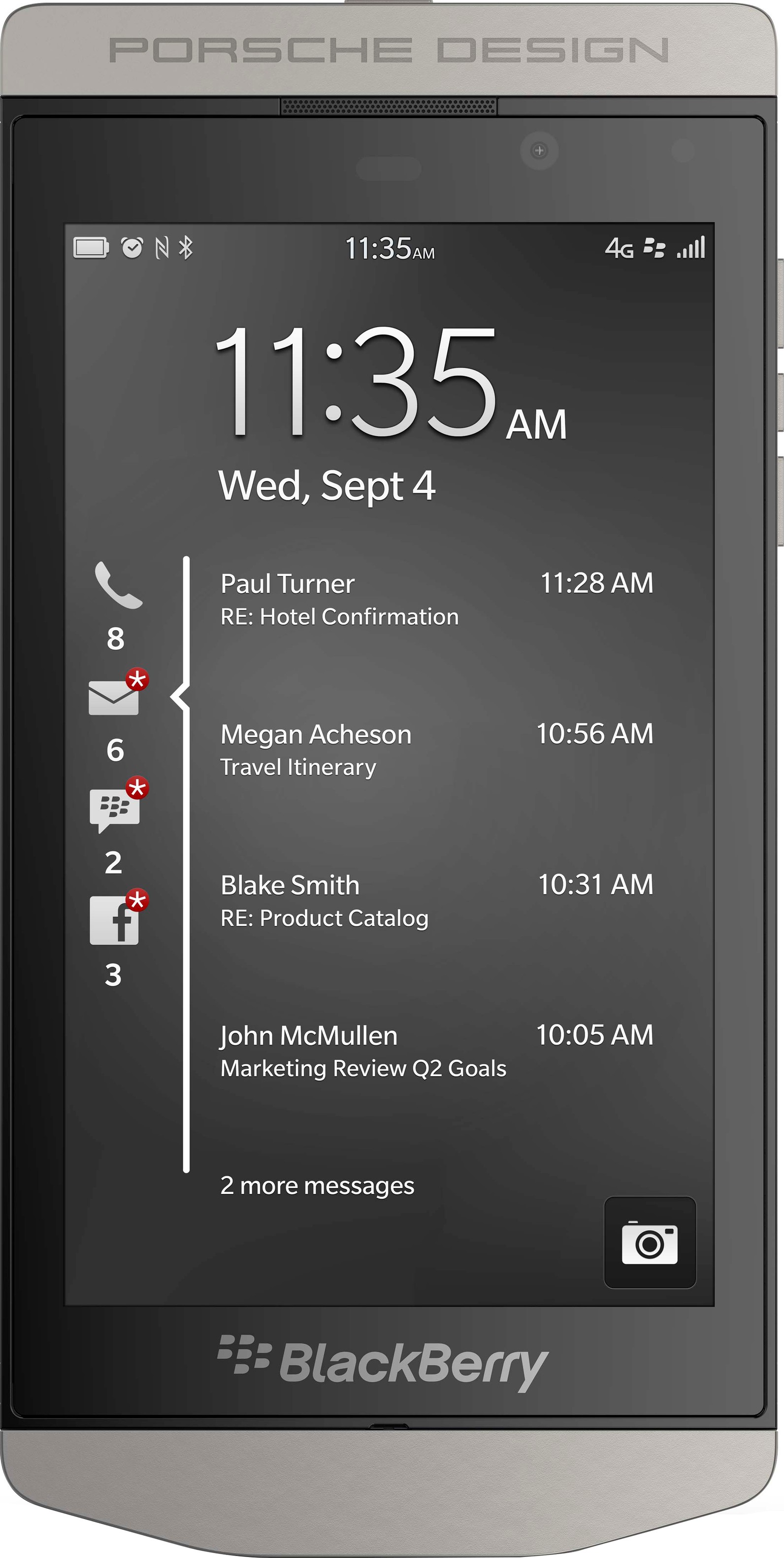 Blackberry Porsche Design P9982