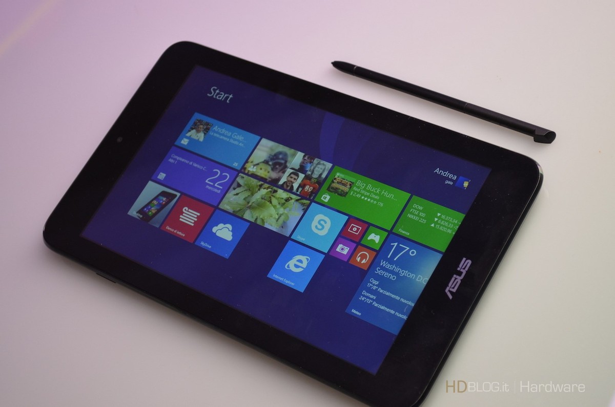 Asus VivoTab Note 8 con Windows 8.1 | Recensione da HDblog - HDblog.it