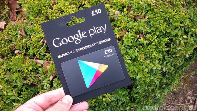 Google Play: in arrivo le carte regalo