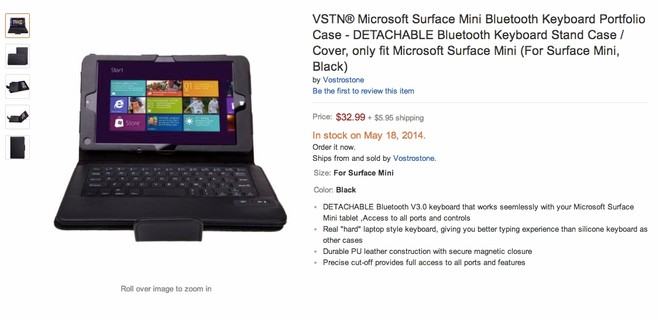 Microsoft Surface Mini avvistato 'per sbaglio' su Amazon!