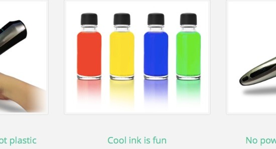 Scribble Ink, la penna smart che scansiona i colori e li riproduce 