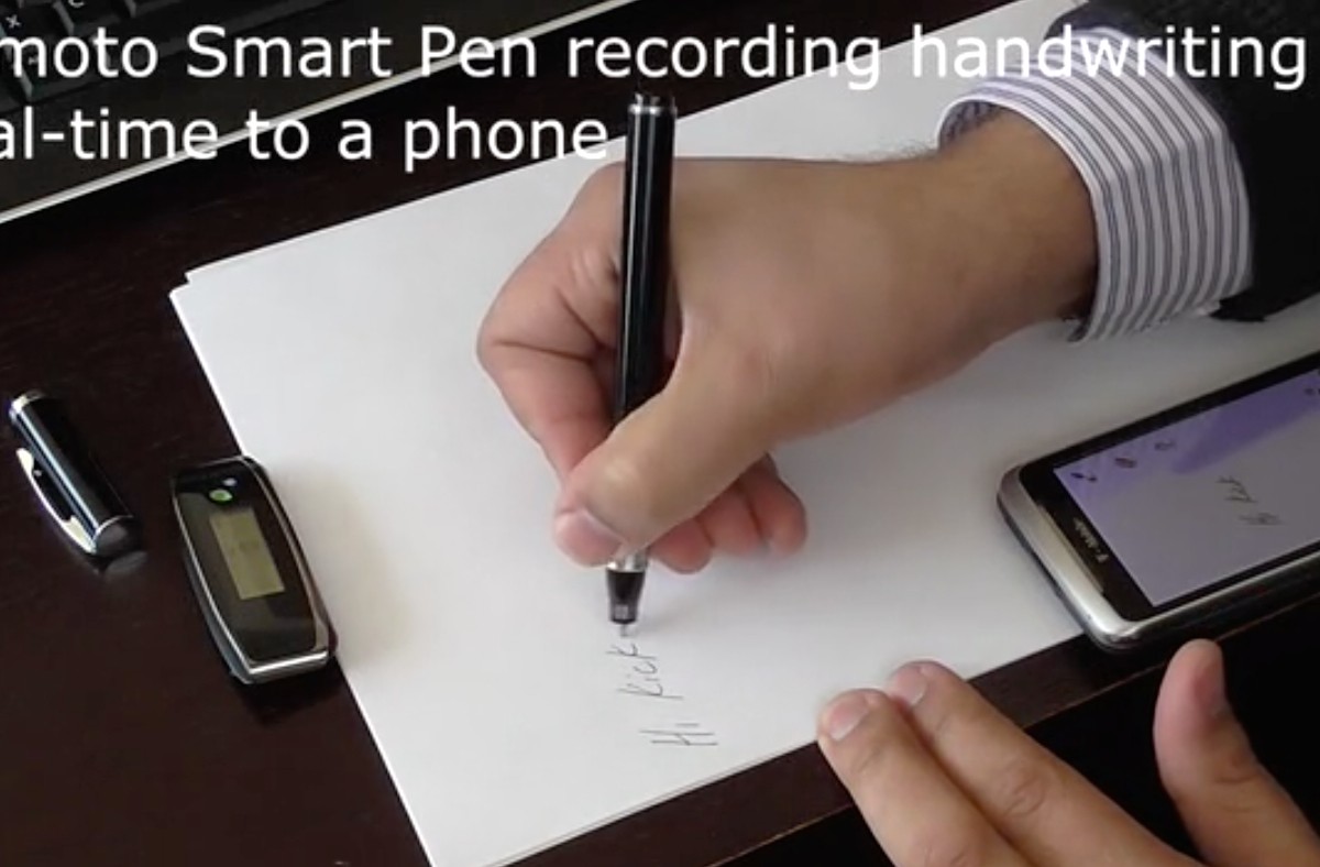 Mimoto Smartpen La Penna Che Registra Gli Appunti Su Dispositivi Mobile Video Hdblog It