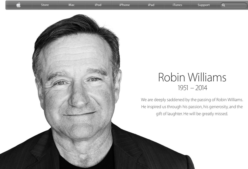 Apple Rende Omaggio A Robin Williams Hdblog It