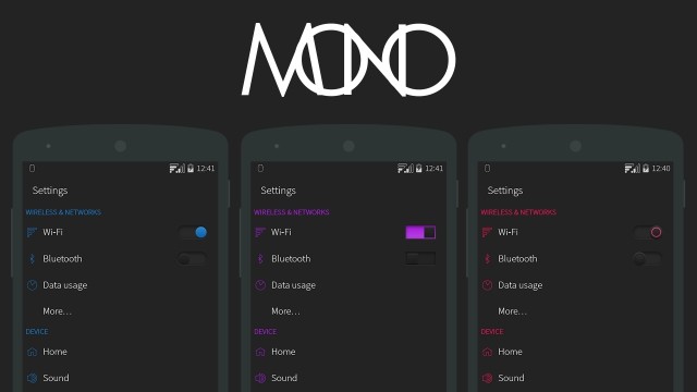 Mono Collection: arriva un nuovo tema minimale per Theme Engine
