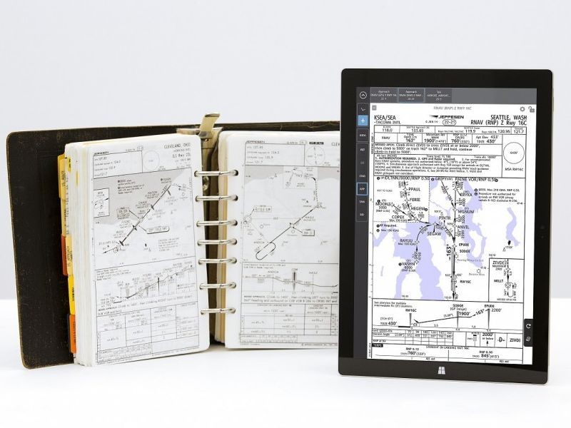 Surface Pro 3, sostituto perfetto dei manuali di volo