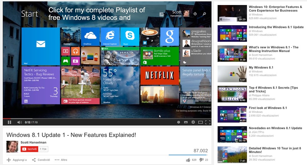 Microsoft causa l'involontaria rimozione di alcuni video di YouTube