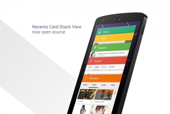 Paranoid Android sempre più open source: anche Card Stack View si 