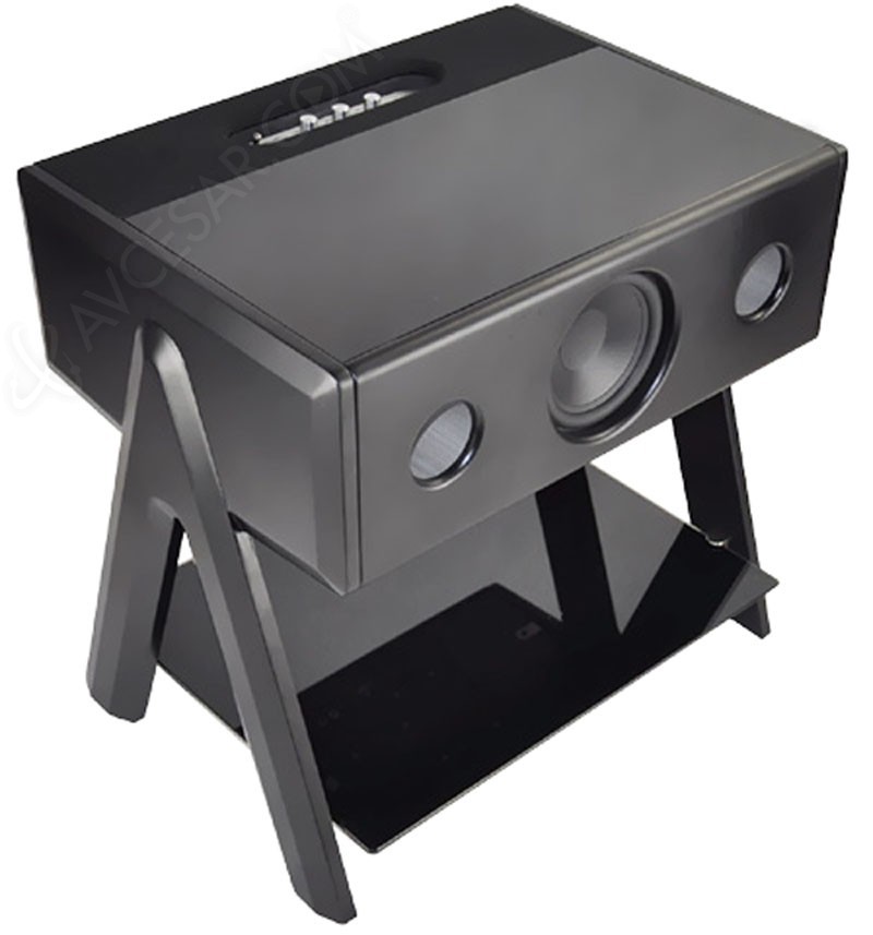 La Boîte Concept presenta il tavolino con sistema audio 2.1 integrato 