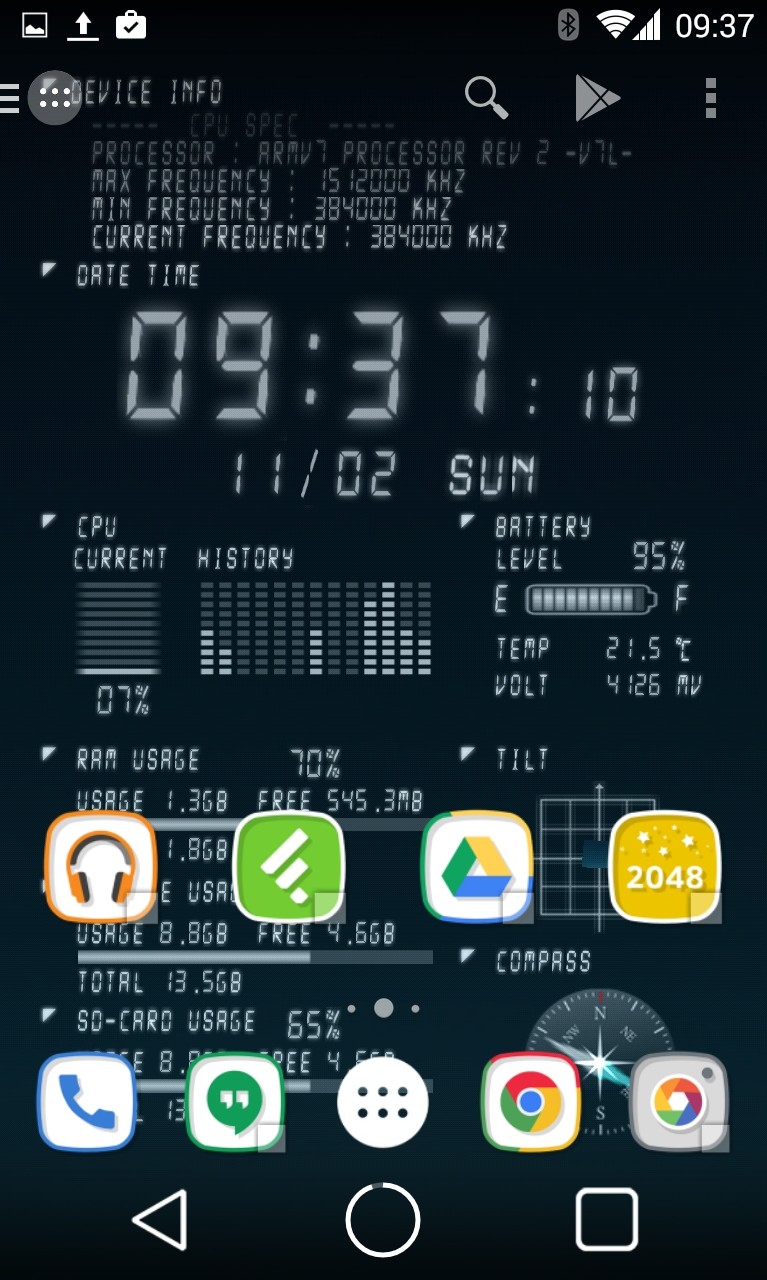 Device Info Live Wallpaper Retro Per Veri Geek Hdblog It