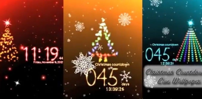 Sfondi Natalizi 3d Gratis.Conto Alla Rovescia Fino A Natale Con Un Live Wallpaper A Tema Hdblog It