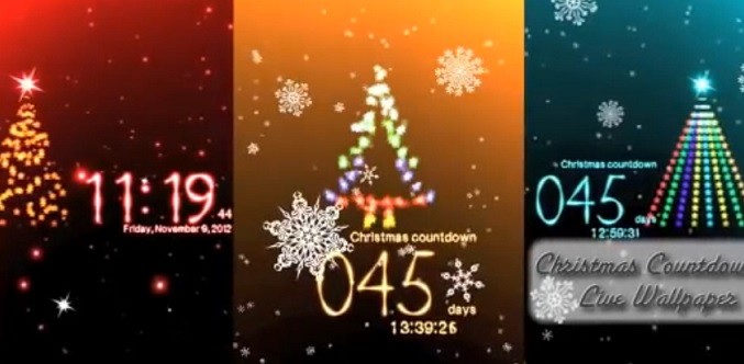 Sfondi Natalizi Live.Conto Alla Rovescia Fino A Natale Con Un Live Wallpaper A Tema Hdblog It