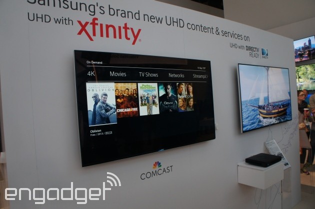 Comcast lancia lo streaming in Ultra HD sulle TV Samsung