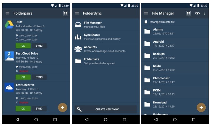 FolderSync, arriva un 'major update' con Material Design e nuove ...