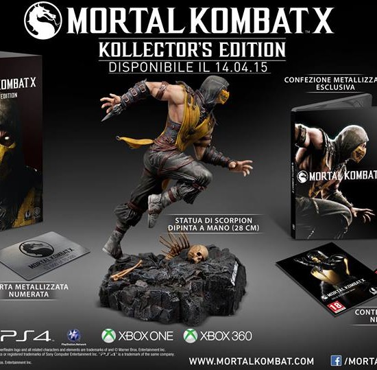 Коллектор мортал комбат. Mortal Kombat x Collector's Edition.