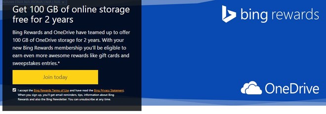Microsoft regala 100 GB en OneDrive