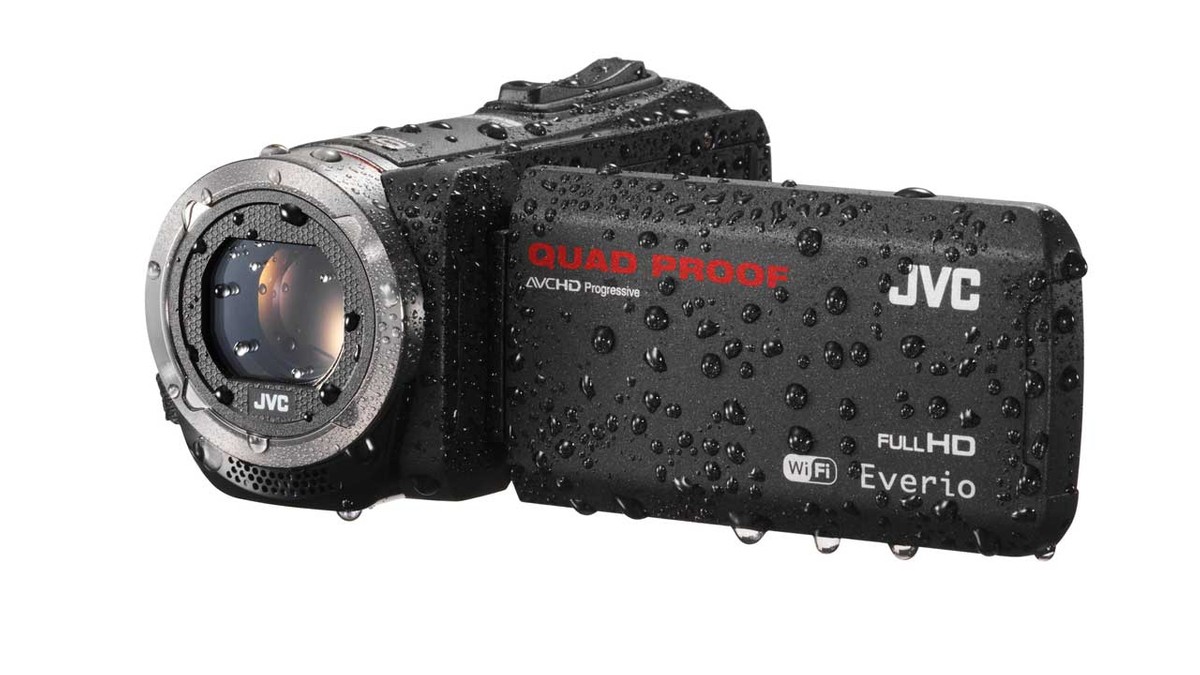 JVC lancia le nuove videocamere Quad-Proof Everio, Full HD e