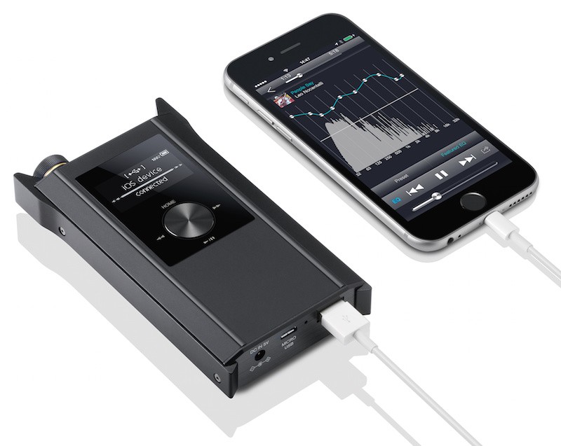 Amplificatore per cuffie portatile / lettore con riproduzione