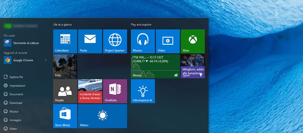 Windows 10 Insider Preview: build 10134 candidata al rilascio