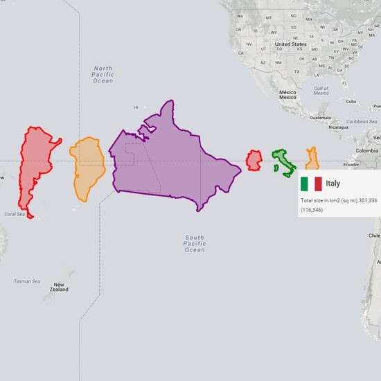 La vera misura del mondo. Stati a confronto nella mappa - la Repubblica