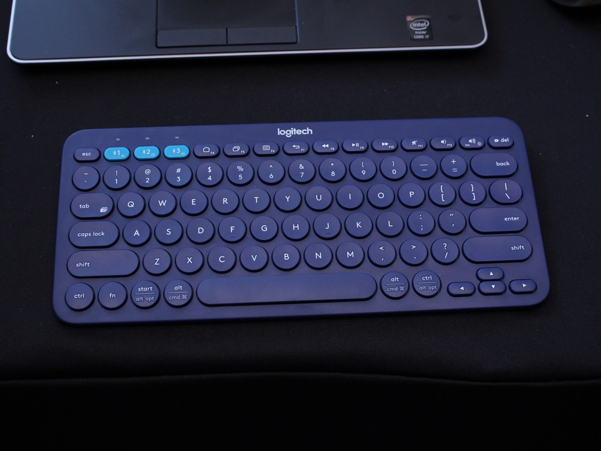 Tastiera Logitech K380 - Wireless, Multi-dispositivo, Colore Viola - Foto 2