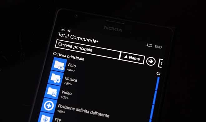 Total Commander disponibile per WP e Windows 10 Mobile ...