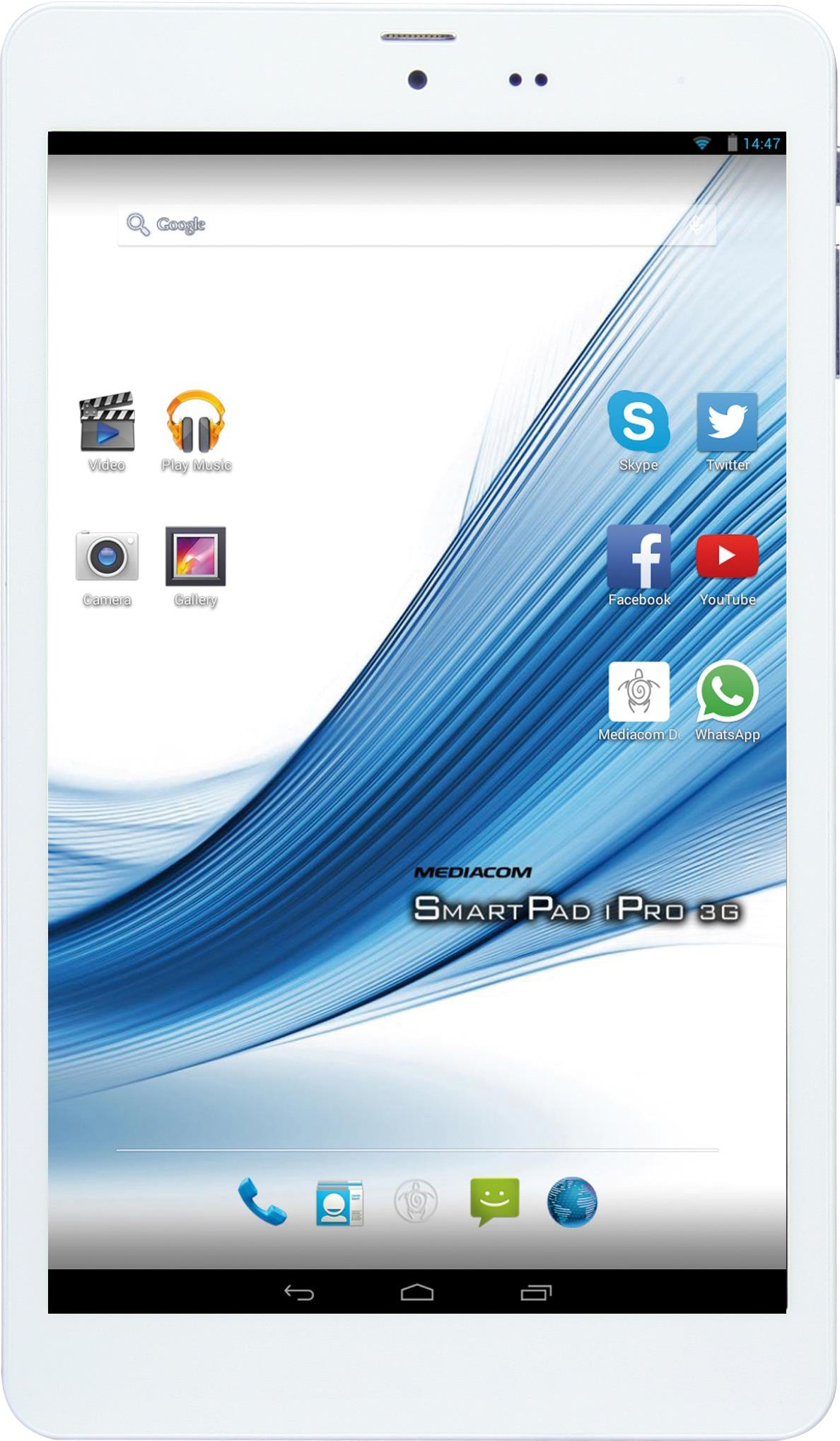 Mediacom SmartPad 8.0 HD iPro 3G