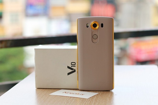 LG V10 con cubierta de oro gracias a Karalux