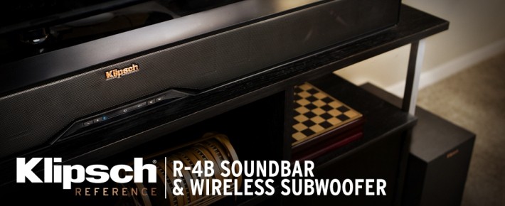 Klipsch presenta la soundbar Reference R-4B con subwoofer wireless