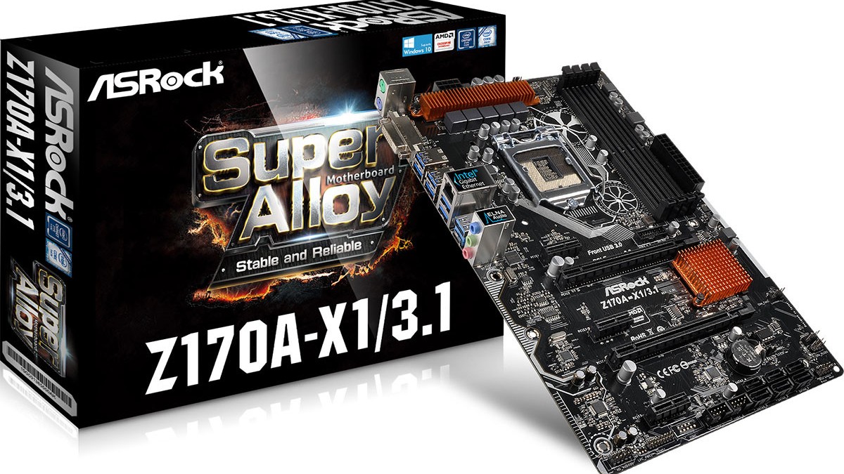 ASRock Z170A-X1/3.1: scheda madre economica con USB 3.1 