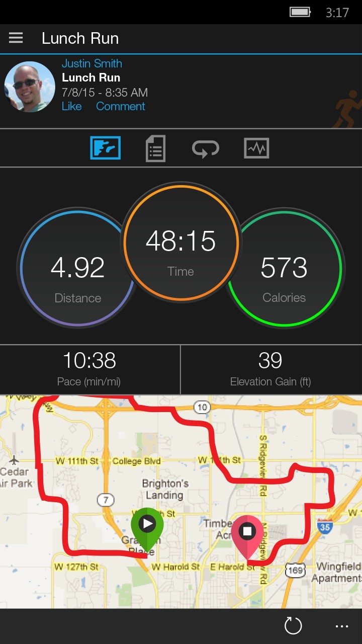 Garmin Connect Mobile disponibile come universal app Windows 10 ...