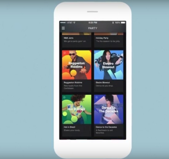 Spotify presenta Party, le playlist mixate dai professionisti 