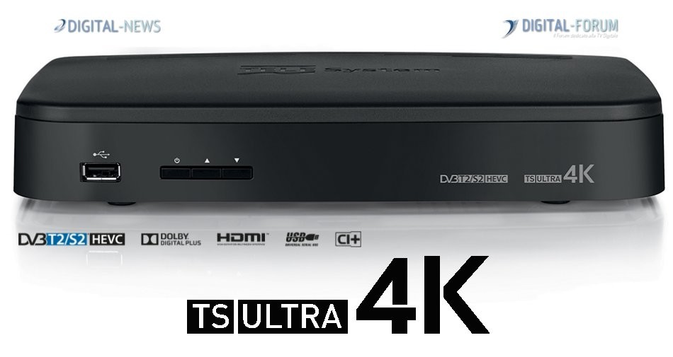 Decoder Dvb-t2 Smart Tv Android Decoder Telesystem TS UP T2 4K A10 Android 10 - HEVC Main 10 Per TV Digitale Android Tv 10 Hevc Main 10 - 5