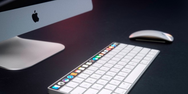 Nuovo Concept Immagina La Touch Bar OLED Sulle Tastiere Wireless Di