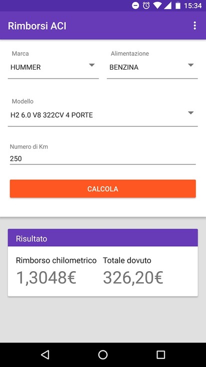 Rimborso Chilometrico Sul Play Store Sbarca L App Basata Sulle Tabelle Aci Hdblog It