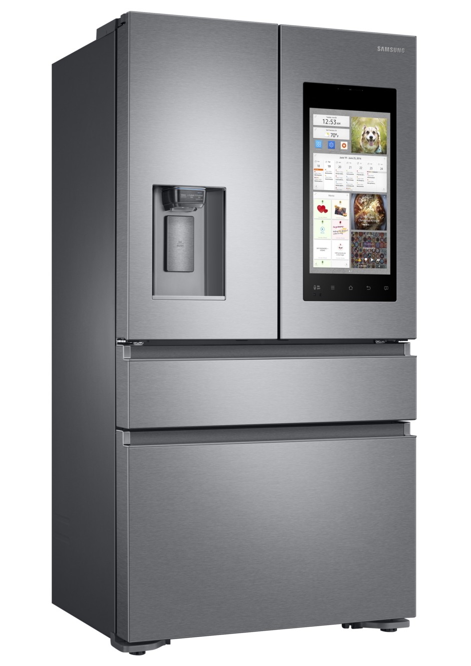 Si possono trovare frigoriferi con display touch?