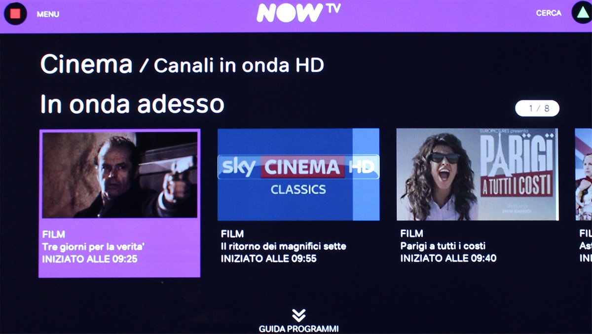 Spiacenti Now Tv Non E Attualmente Disponibile