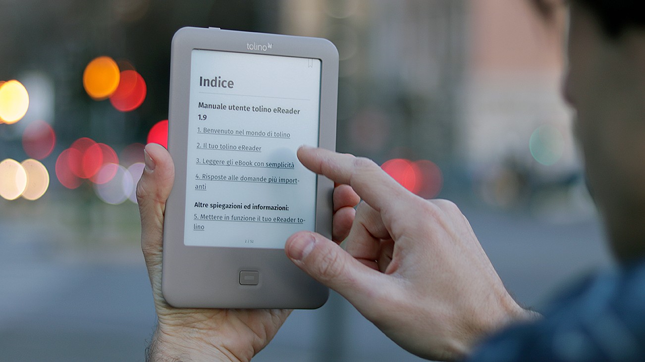 Recensione Tolino Page ebook reader economico per iniziare