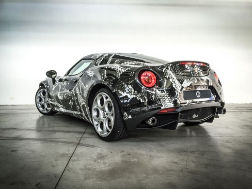 Alfa Romeo 4C Deadly Snake, serpente con lo stile di Lapo 