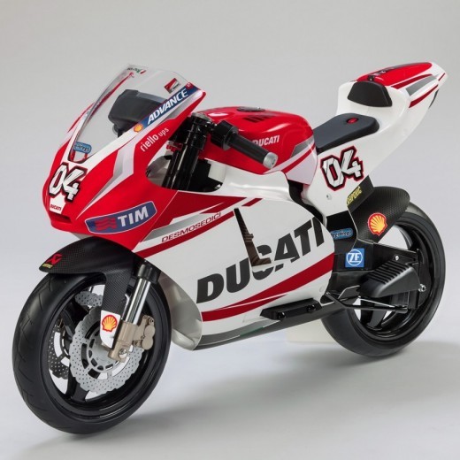 Ducati e le moto elettricheper bambini 