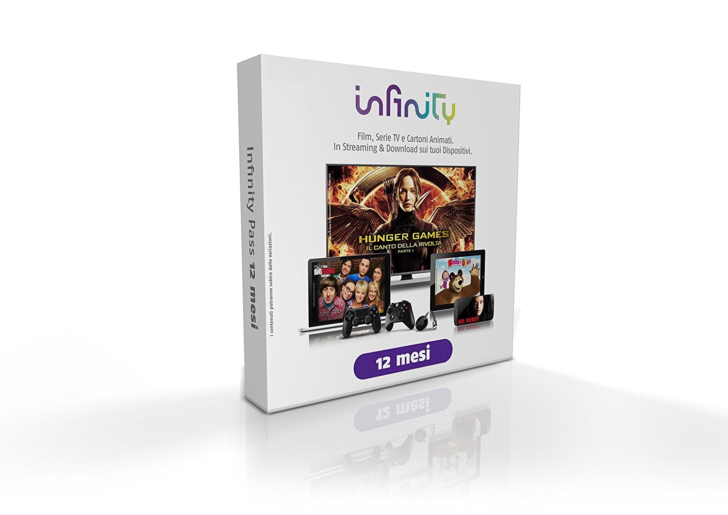 Volete provare Infinity? Oggi a 54.99€ per 12 mesi