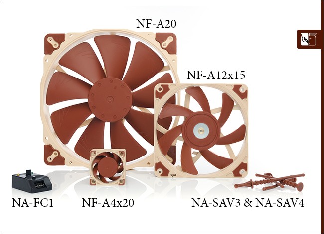 Noctua A Series, tante nuove ventole e accessori