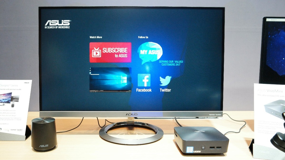 ASUS Designo MZ27AQ, monitor da 27 pollici WQHD con audio Harman Kardon