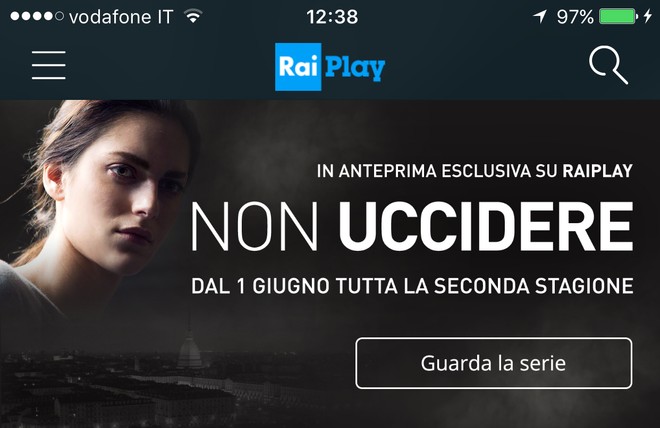 Raiplay Non Uccidere Stagione 3 Episodio 1