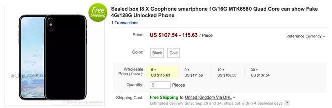 Goophone X E Il Clone Malriuscito Di Iphone X Hdblog It