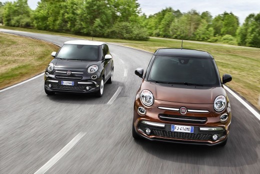 Fiat Nuova 500L: tre diverse anime per il restyling 