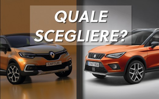 Seat Arona 2017 o Renault Captur 2017: quale scegliere per motori