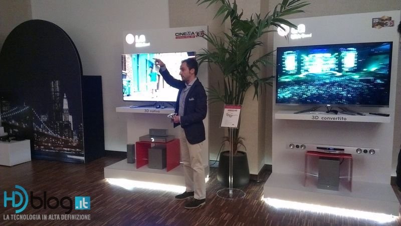 La nuova TV LG Cinema 3D Smart TV lm960v, prezzi e VIDEO by HDblog 