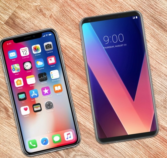Apple Iphone X Vs Lg V30 Il Confronto Video Hdblog It