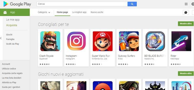 Google annuncia Play Instant: prova app e giochi mobile per Android ...